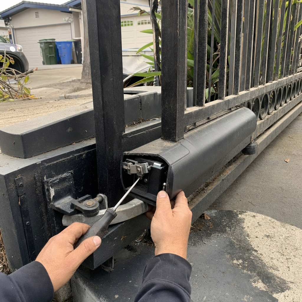 Gate motor opener repair service