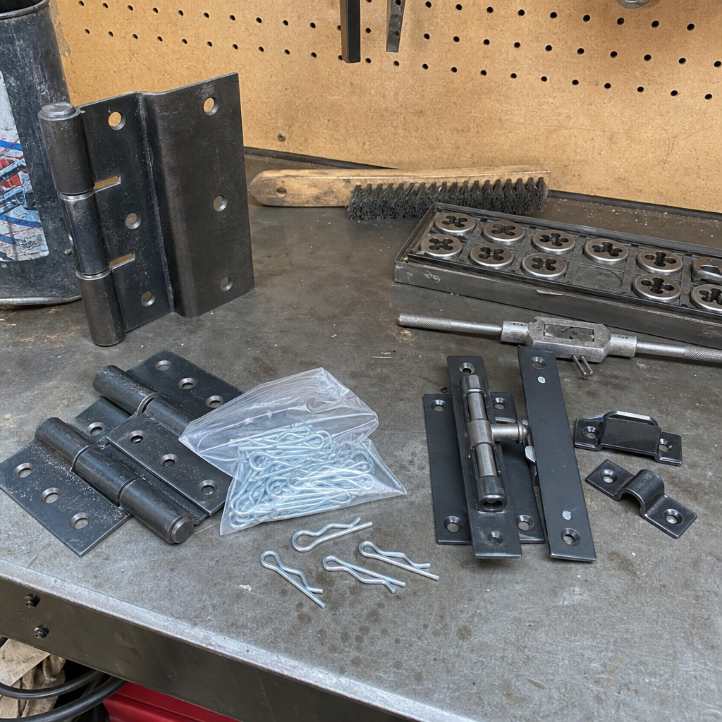 Gate hardware for repair and welding services. in Alameda, CA